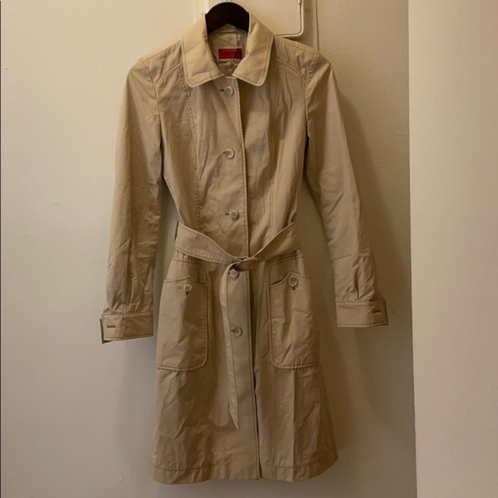 Vintage Hugo Boss trench